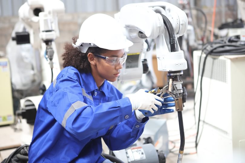 Manufacturing Robot Adobe Stock 562814727