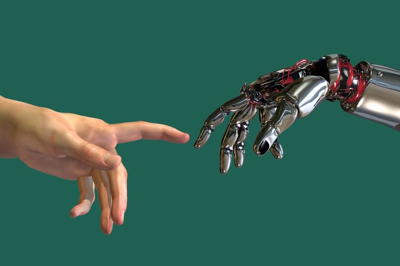 Adobe Stock Alien Cat robot human green