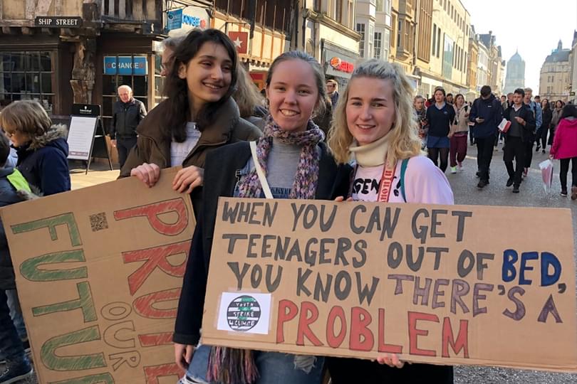 Climate protest