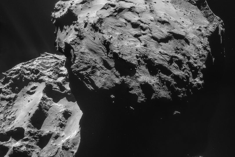 Comet on 7 December 2014 Nav Cam