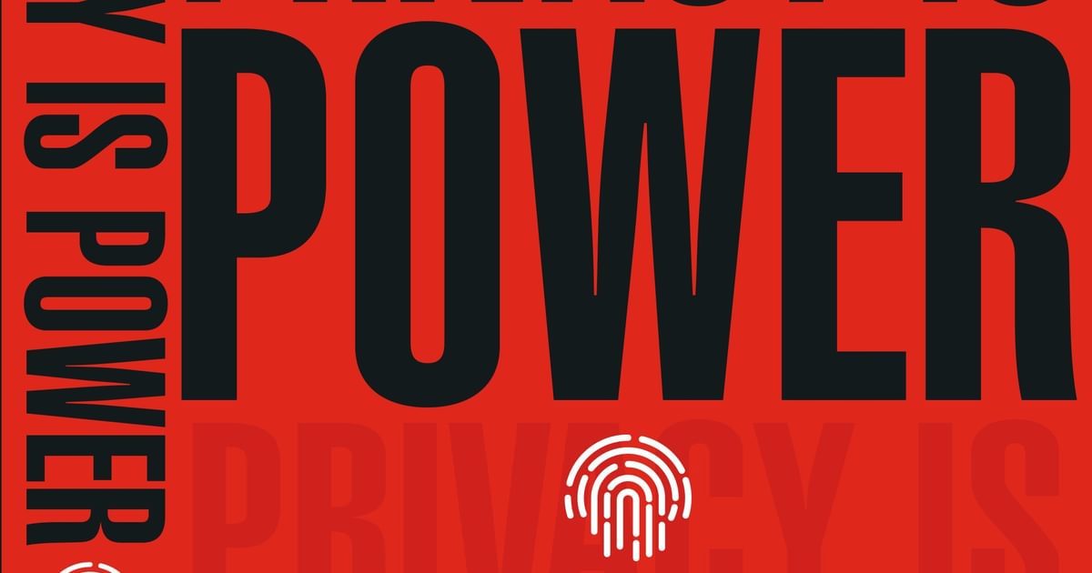 'Privacy is Power' with Dr Carissa Veliz &… | Oxford Martin School