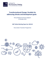 Climate Development Goals