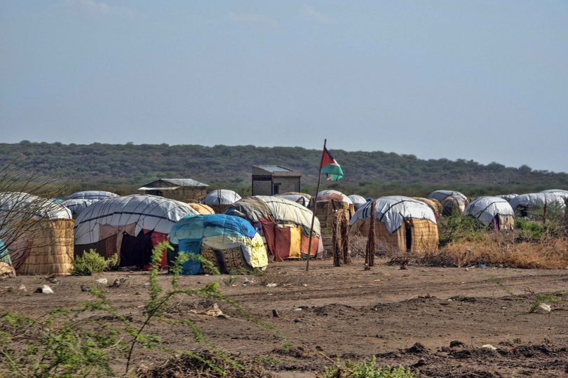 Refugee camp in Ethiopia