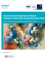 voluntary industry initiatives in frontier ai governance