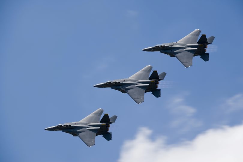 I Stock Inkk Studios F15 Eagle Fighter Jets