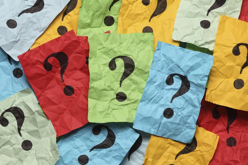 I Stock Stepan Popov questionmarks